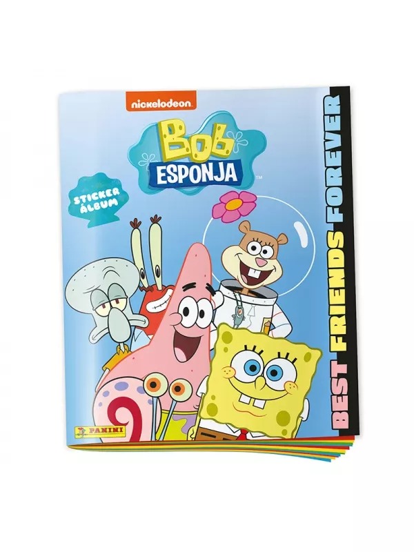 Bob Esponja Álbum de cromos vacío Colección 2024 pegatinas 1