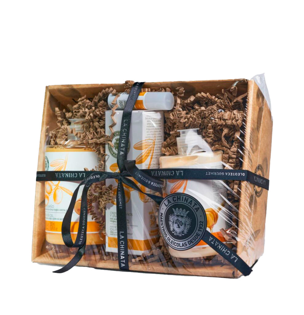 Lote 13 - Cesta Cosmética Miel La Chinata 1