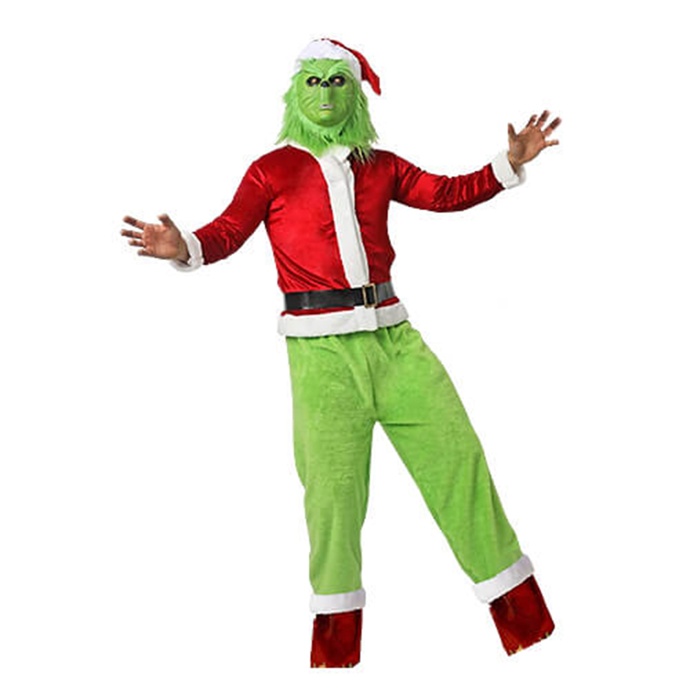 Disfraz de Monstruo de la Navidad para adulto