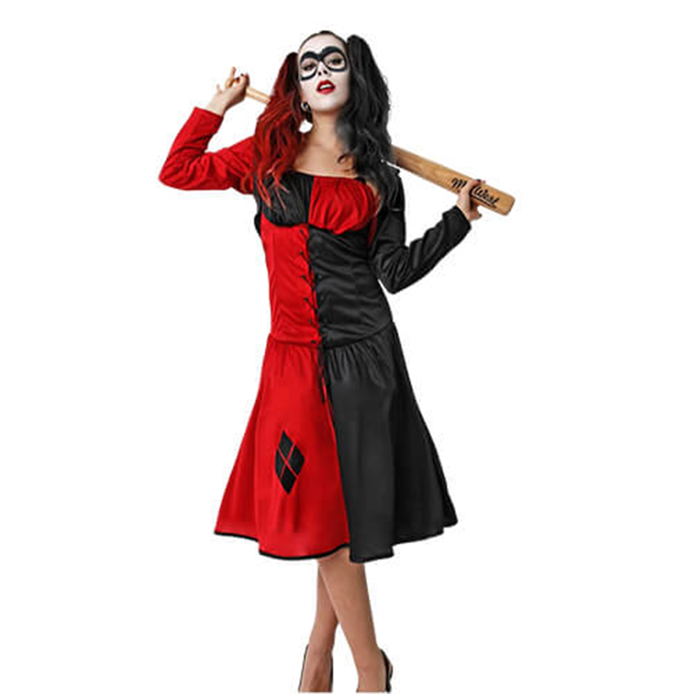 Disfraz de Payasa Loca Adulto