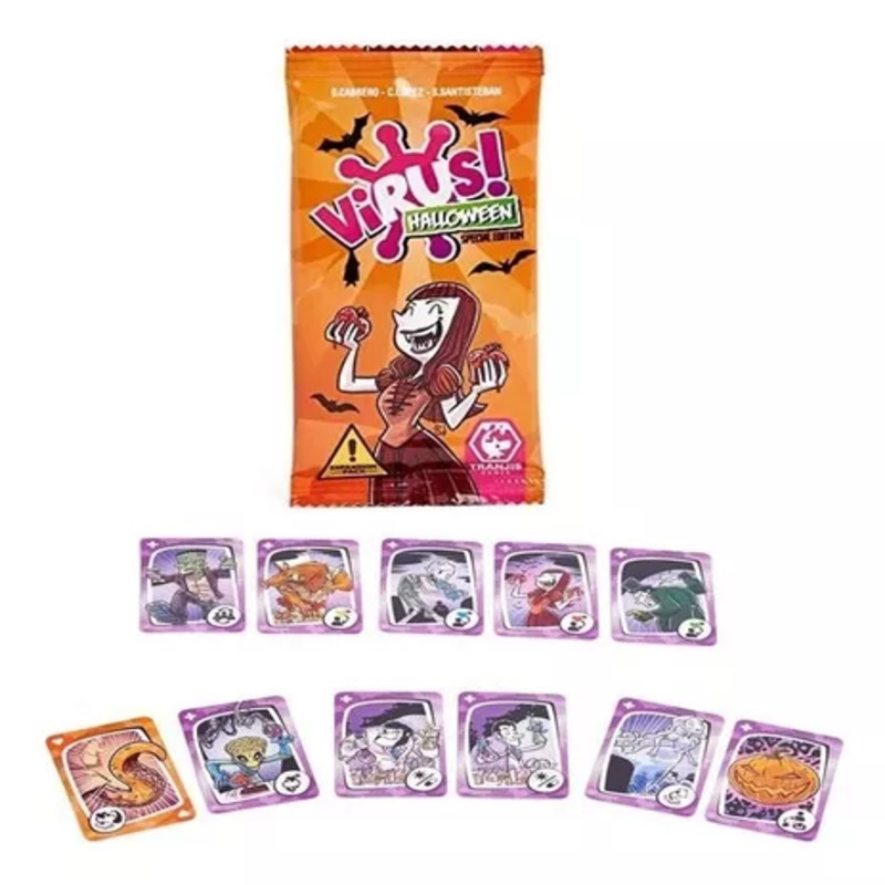 Juego Virus expansión Halloween edición especial >8 años