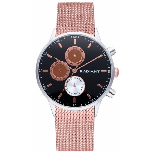 Radiant Makers Ra601704 Reloj De Pulsera Analógico Para Hombre Color Bronze