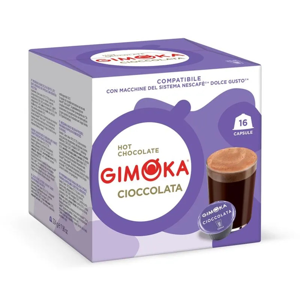 Gimoka Cioccolata compatibles Dolce Gusto 16 Cápsulas