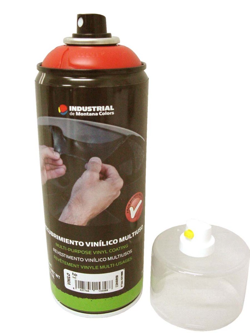 Bote Spray Recubrimiento Vinílico Alta calidad Rojo