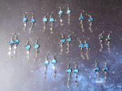 miniatura Pendientes zodíaco