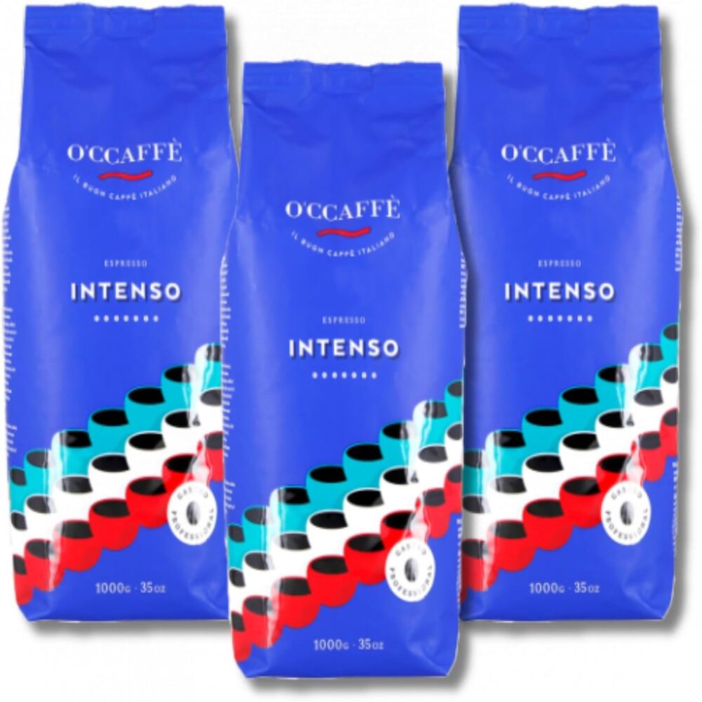 Pack café en Grano Intenso 3 x 1kg