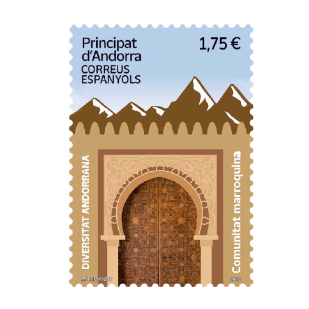 Sello Diversitat andorrana. Comunitat marroquina.