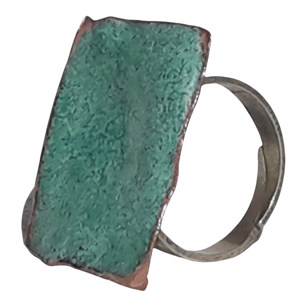 FuegoArte Anillo esmaltado al fuego