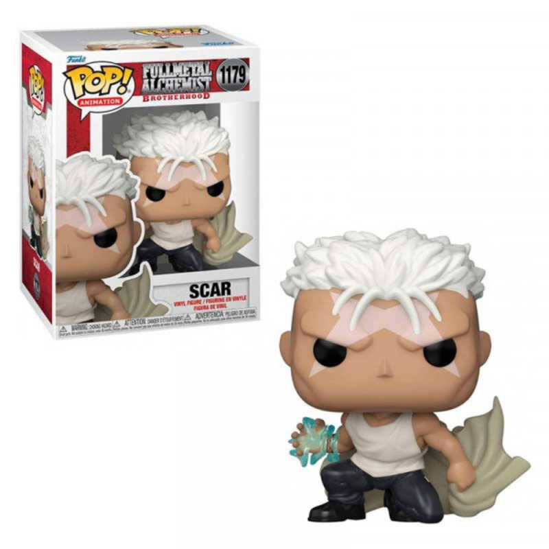 Funko Pop Scar de Fullmetal Alchemist Brotherhood 1179 Animation
