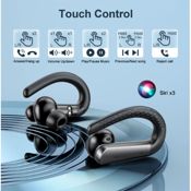 miniatura Auriculares Deportivos bluetooth Gama alta X13 con Micrófono y Pantalla Led 2