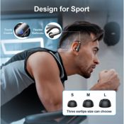 miniatura Auriculares Deportivos bluetooth Gama alta X13 con Micrófono y Pantalla Led 5