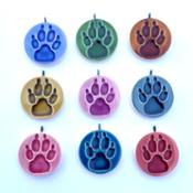 miniatura Colores de huellas de lobo