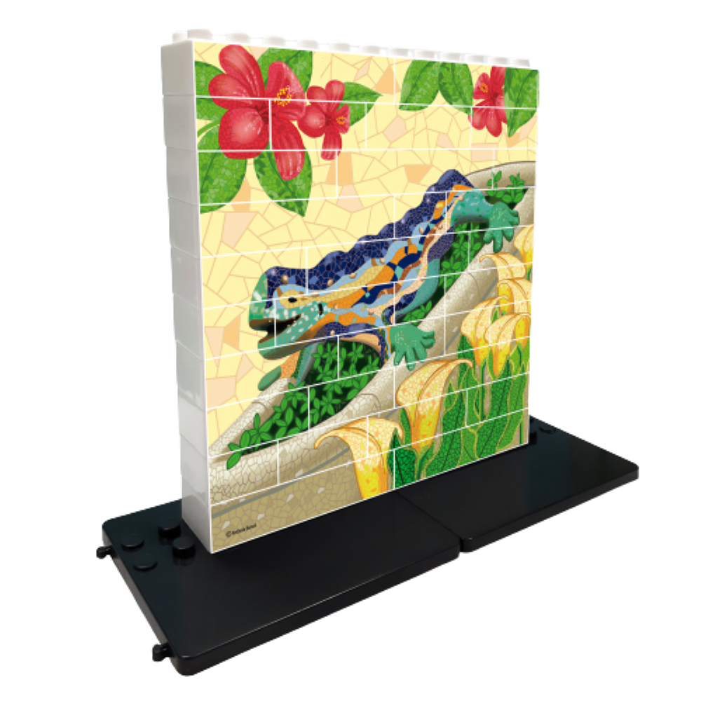 Game Movil Puzzle vertical Lagarto - Caja de 32 piezas
