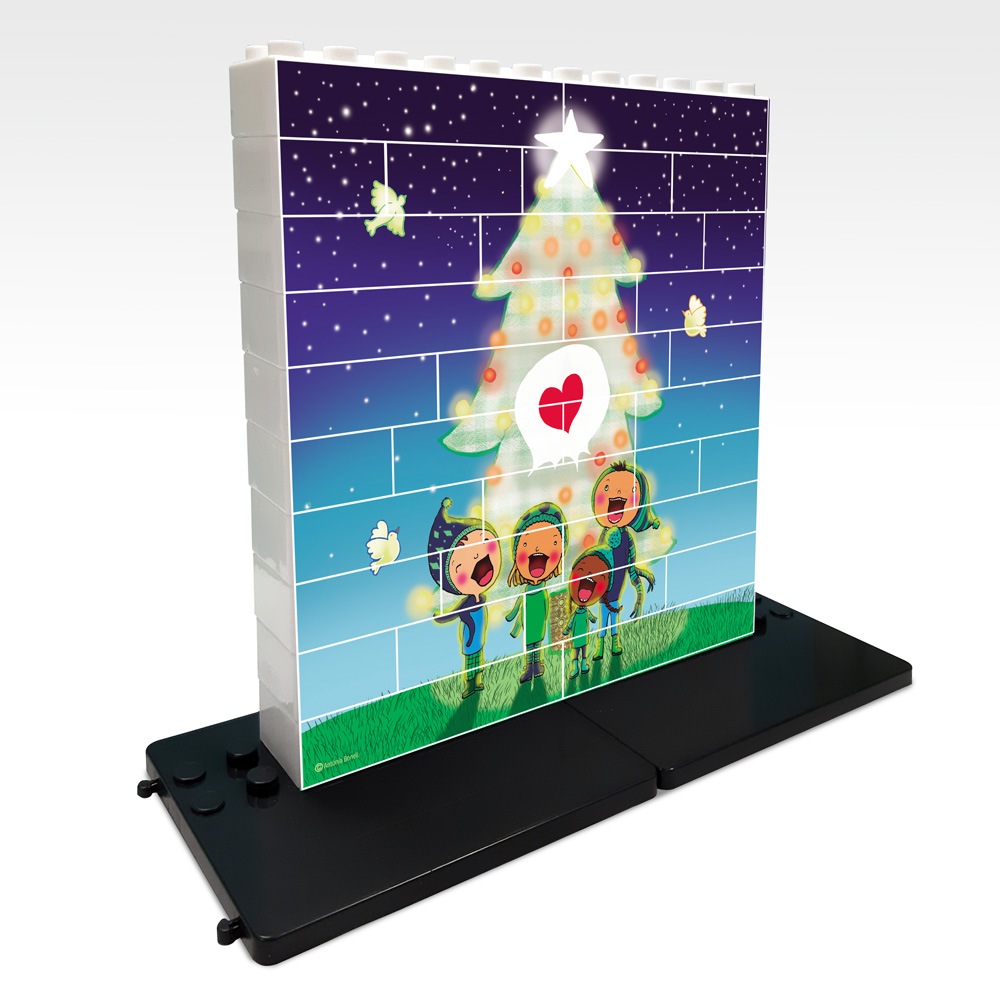 Puzzle vertical Navidad - Caja de 32 piezas