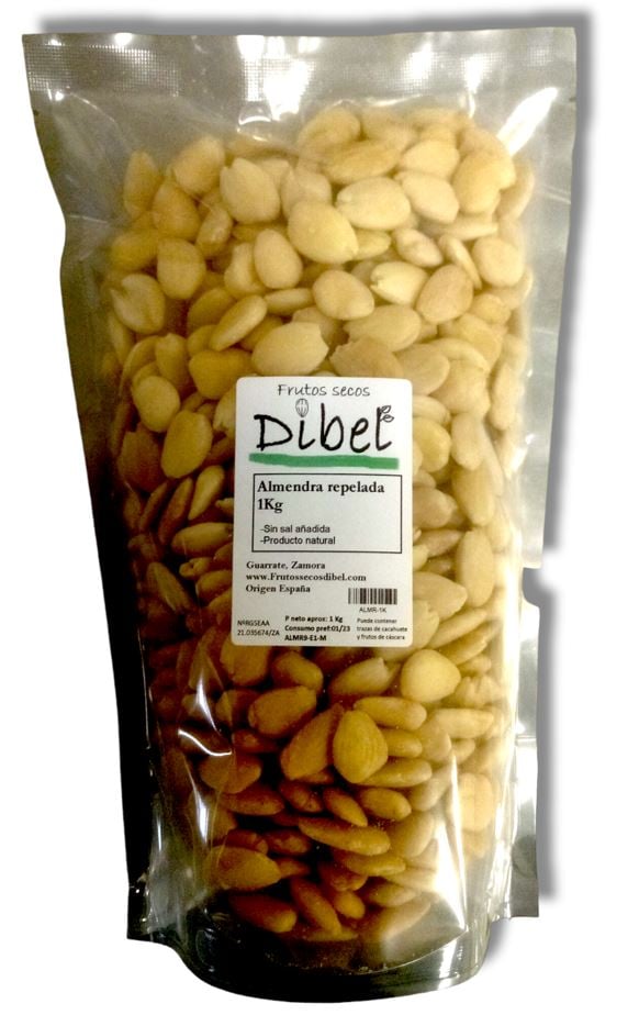Frutos Secos Dibel Almendra repelada 1 Kg