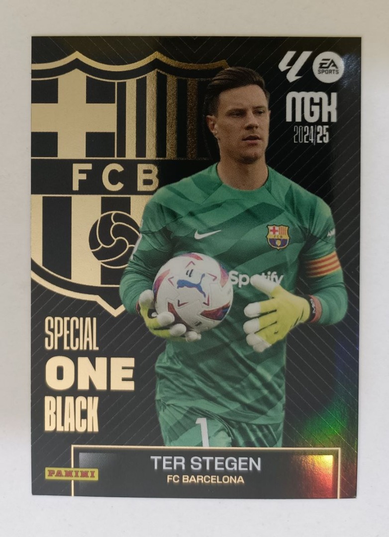 PANINI Ter Stegen Special One Black Megacrack 2024 2025 MGK 24 25 Panini 