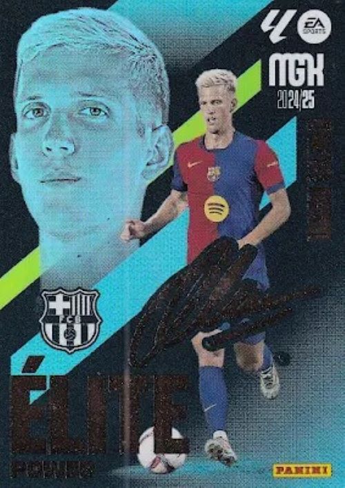 PANINI Dani Olmo Elite Power Firmada Megacrack 2024 2025 MGK 24 25 Panini 