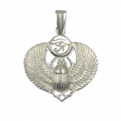 miniatura Colgante Escarabajo Alado Plata 1r Ley