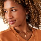 miniatura Colgante luna cordón acero soft 4