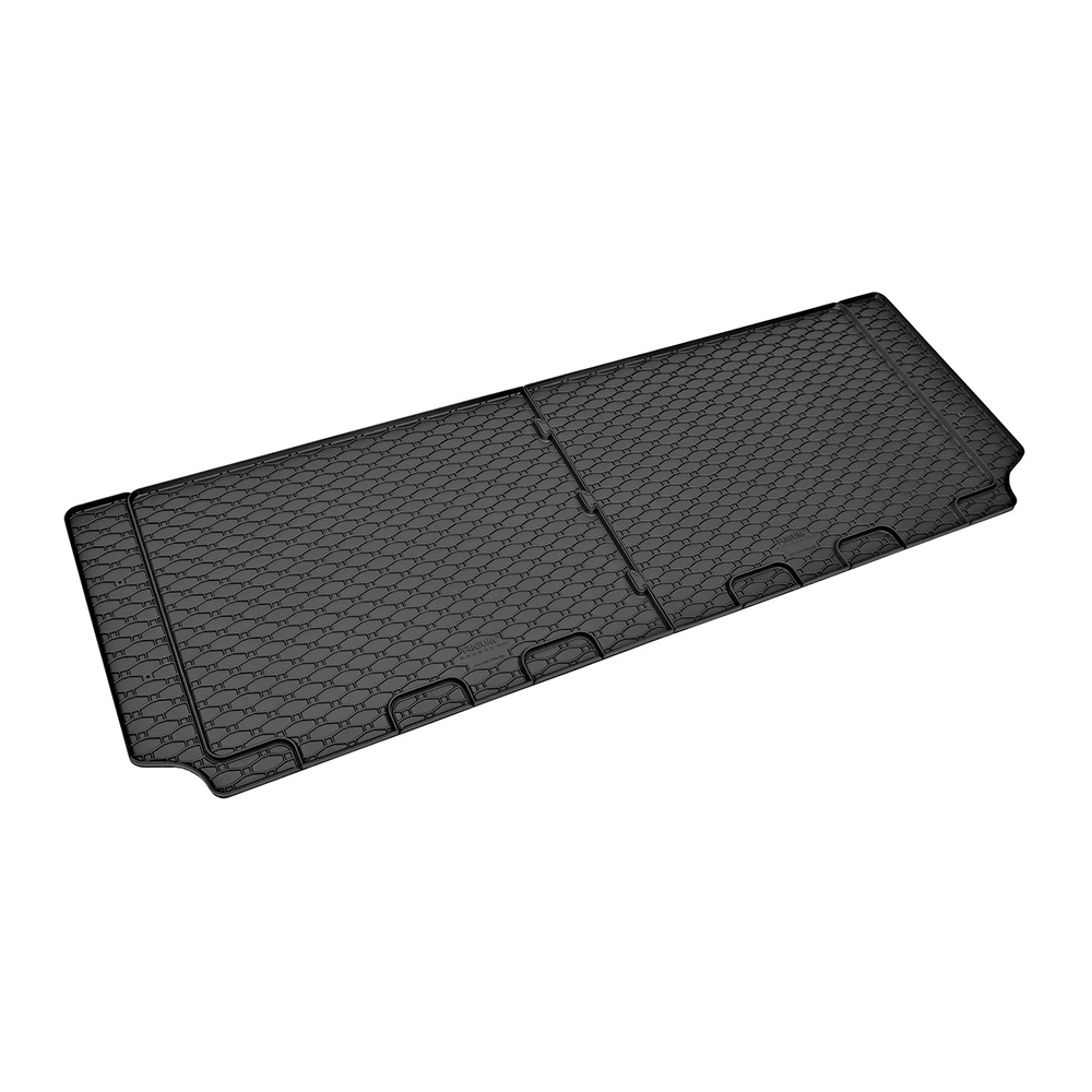 Car Lux Alfombras Alfombrillas de goma a medida para FORD Tourneo Custom para la tercera fila a partir de 2024