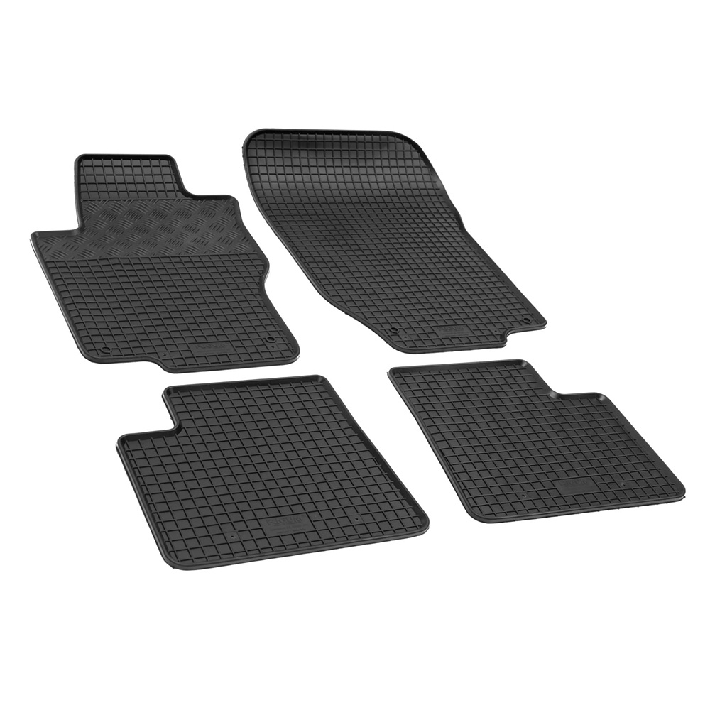 Car Lux Alfombrillas de goma para MERCEDES GL X164