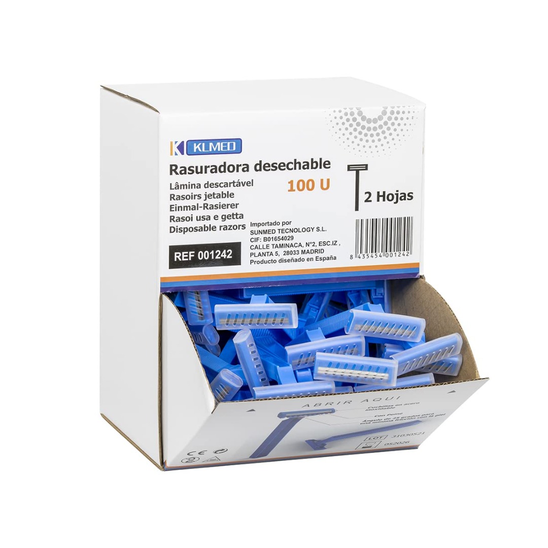 Rasuradoras Desechables x 100 unidades