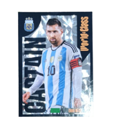 miniatura Messi Cromo Worldclass Capitán 172 Panini 2024 24 Argentina