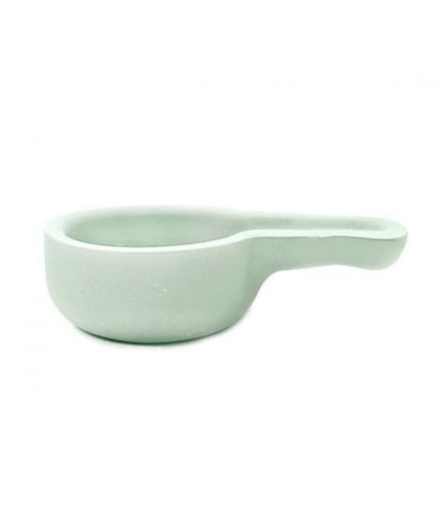 Verde quemador de incienso y sahumerio de cerámica