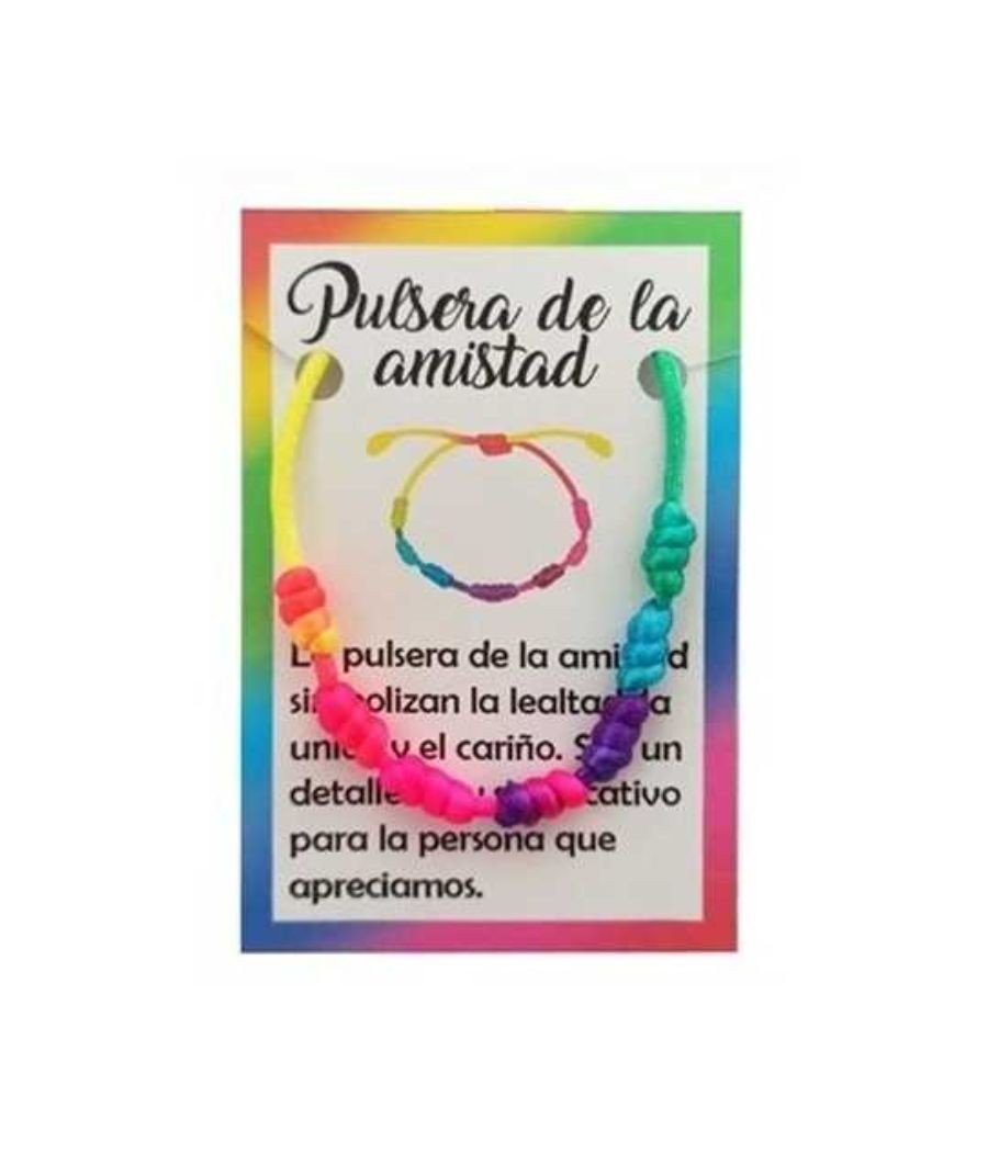 Amistad Pulsera de los siete nudos