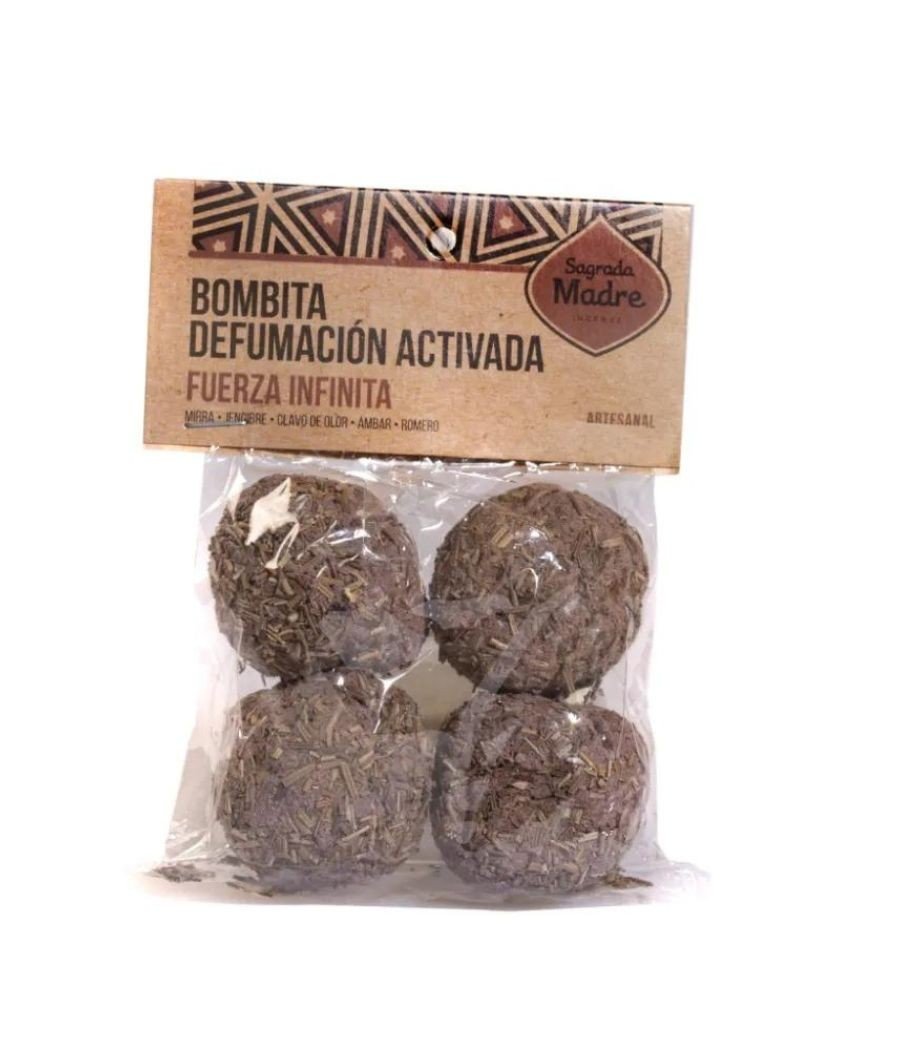 Fuerza infinita - Bombita defumación Sagrada Madre 4 unidades