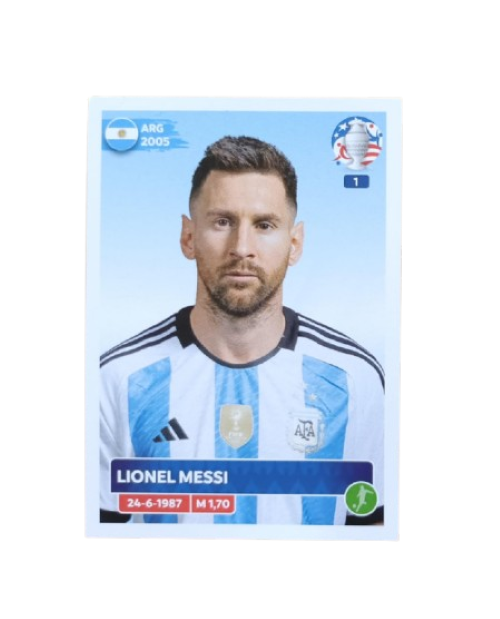 Messi Cromo Copa América ARG19 2024 24 Argentina