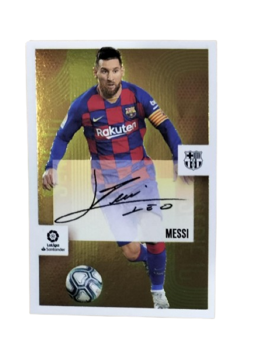Messi Cromo Liga Este 20-21 Serie 10 Firmada Panini