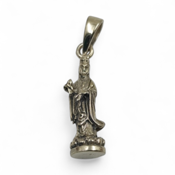 miniatura Colgante Guan Yin Plata 1r Ley