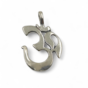 miniatura Colgante OM plata 1r Ley
