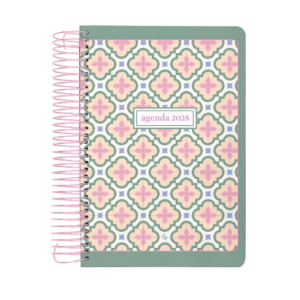 Agenda 2025 espiral día página Perissa Liderpapel