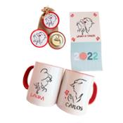 miniatura rsario La Bella y La Bestia