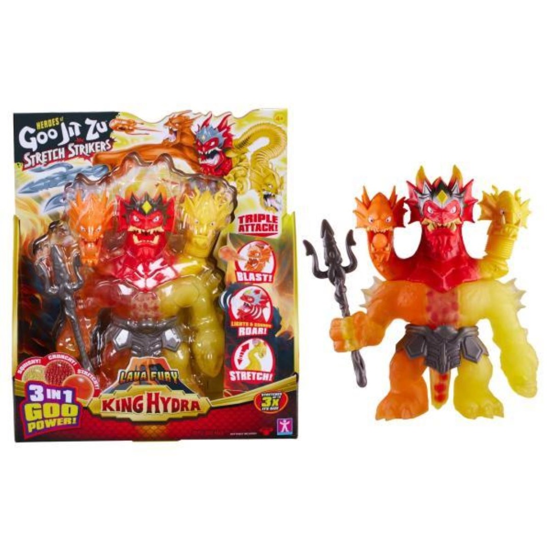 Goo Jit zu King Hydra Lava Fury de Bandai