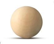 miniatura Esfera de madera para masaje y relajación