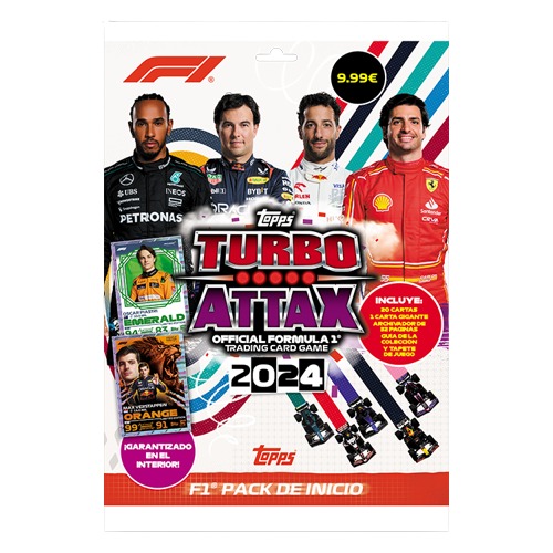 -Formula 1 Turbo Attax Mega Tin - Revved Up Topps 2024 2025