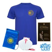 miniatura Pack Credencial del Camino + Concha del peregrino + Camiseta