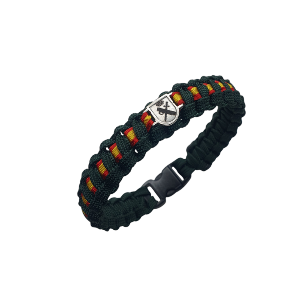 Pulsera Guardia Civil - Grabado en plata