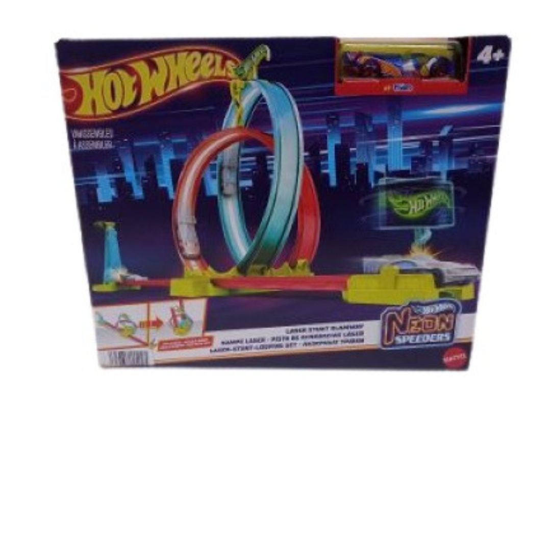 Pista Hot-Wheels Acrobacias Láser