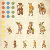 miniatura FIGURAS JUEGO OCA CAMINO SANTIAGO