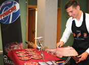 miniatura Ración. Plato de Jamón de Bellota 100 % Ibérico Cortado a Cuchillo 5