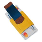 miniatura Cartera minimalista Correos amarilla con tarjeta regalo