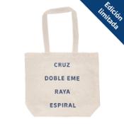 miniatura Bolsa Correos back algodon cruz doble eme