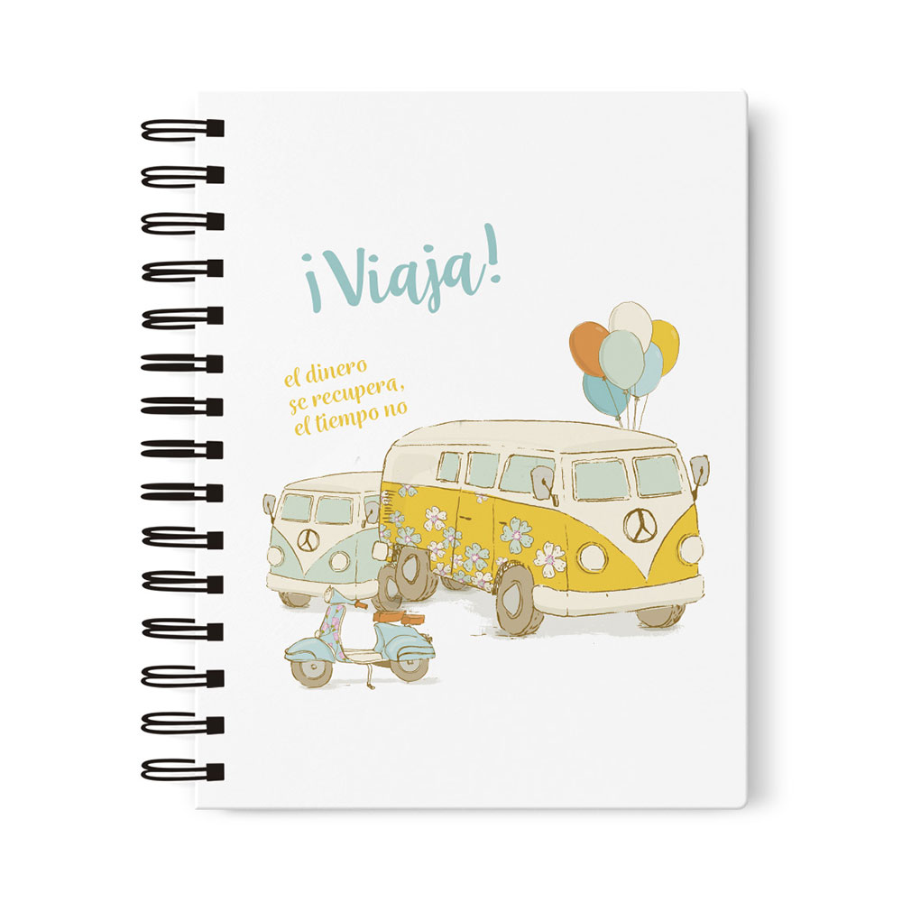 cuaderno solidario furgoneta Fundación Prodis