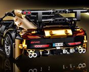 miniatura Construcción Bloques Mercedes GT3 AMG 1:14 1466 Pcs 3.7v R.C. 4