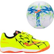 miniatura Imagen ZAPATILLAS JOMA SUPER COPA JR 2509 AMARILLO INDOOR + BALON SCJS2509INV FUBOL SALA NIÑO