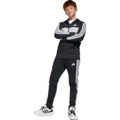 miniatura Imagen CHANDAL ADIDAS J 3BANDAS TIB FLEECE NEGRO GRIS BLANCAS JC7520 NIÑO NIÑA
